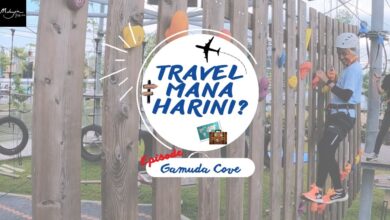 Travel Mana Harini - Gamuda Cove Goosebumps Rope Course & MotoManiac