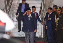 Prabowo Lands in Malaysia